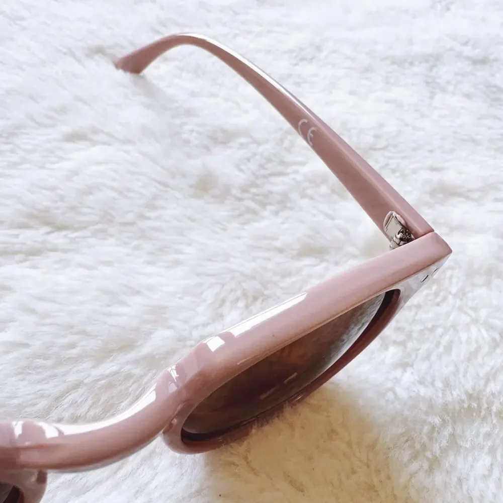 Pablo Pink Round Sunglasses